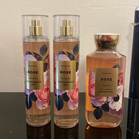 Bath & Body Works | Bath & Body | Bath And Body Works Rose Shower Gel And Fragrance Mist | Poshmark
